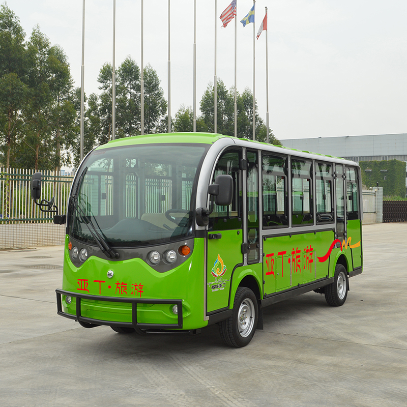 14座封閉式電動觀光車