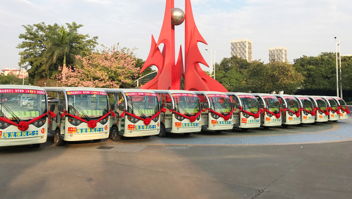 綠欣電動觀光車