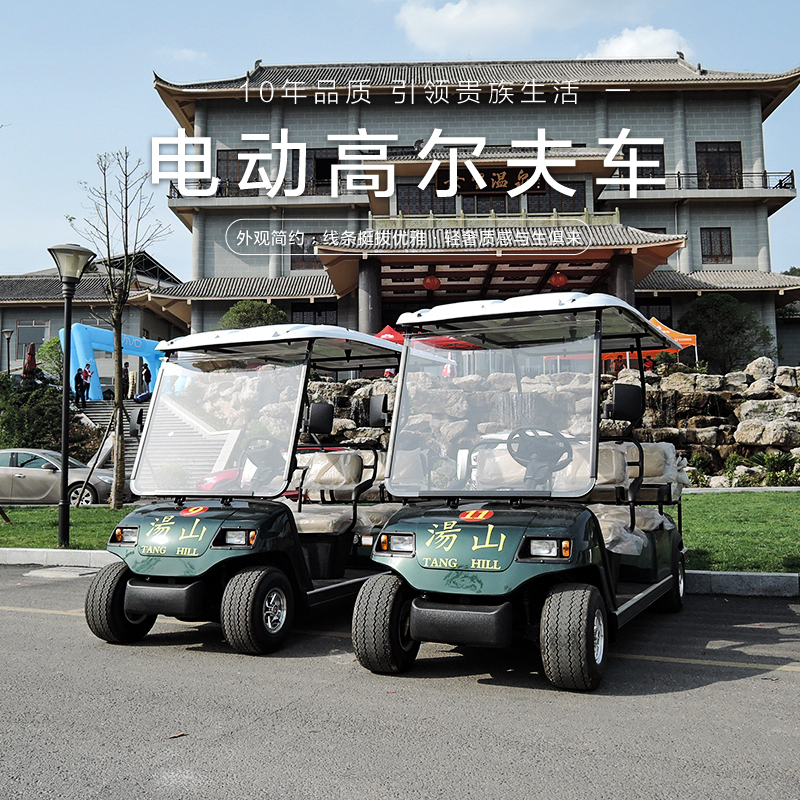 A4+2 6人座電動高爾夫觀光車