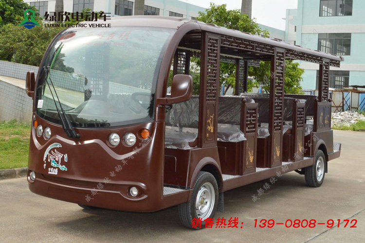 仿古電動觀光車