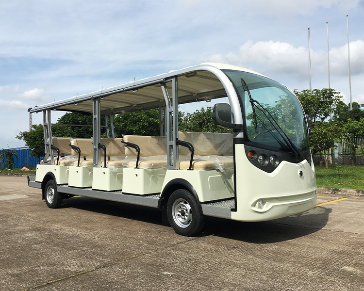 十七人座電動觀光車-綠欣